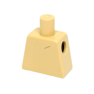 X564 LEGO HRANÝ DÍL TRUP BEZ PAŽÍ BÉŽOVÝ BEZ POTISKU