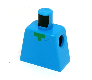 X567 LEGO HRANÝ DÍL TRUP BEZ PAŽÍ MINICRAFT TYRKYSOVÝ