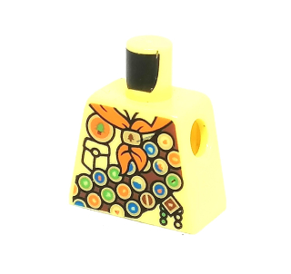 X605 LEGO HRANÝ DÍL TRUP BEZ PAŽÍ SKAUT