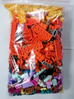 SCL431- HRANÉ LEGO MIX DÍLŮ MIX BAREV - VÁHA 800 GRAMŮ