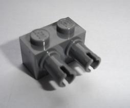 LH687 LEGO HRANÉ KOSTKA 2 NOPKY S DVĚMA TYČKAMI 4 KS
