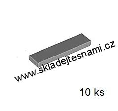 LH689 LEGO DÍLY 12 KS PLOCHÉ 4X1 NOPEK