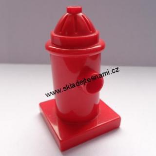 H504 DUPLO HRANÝ ČERVENÝ HASIČSKÝ HYDRANT