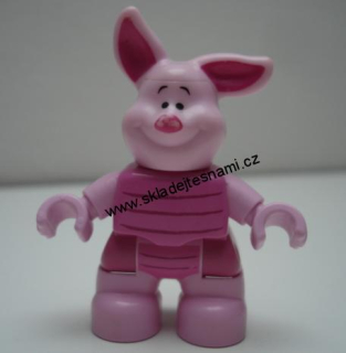 H82 DUPLO HRANÉ RŮŽOVÉ PRASÁTKO OD PÚA