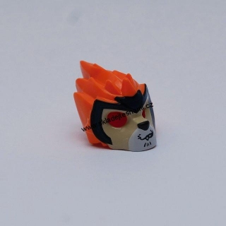 F186 LEGO DÍL HRANÝ CHIMO MASKA ORANŽOVÁ