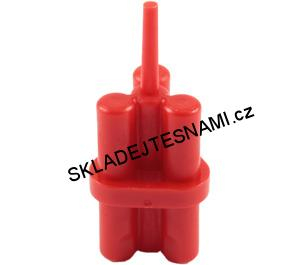 F202 LEGO HRANÝ DÍL ČERVENÝ DYNAMIT TRHAVINA