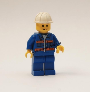 LH298 LEGO HRANÁ FIGURKA MUŽ V MONTÉRKÁCH