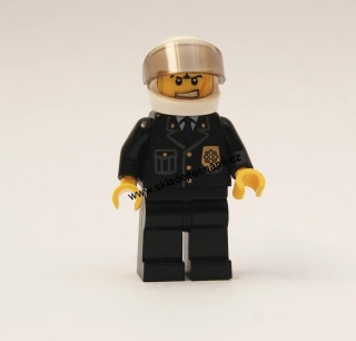 LH302 LEGO HRANÁ FIGURKA MOTORKÁŘ V UNIFORMĚ