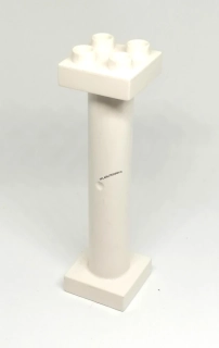 H252 DUPLO HRANÝ BÍLÝ SLOUP VYSOKÝ
