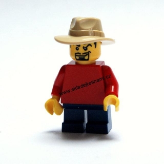 LN588 LEGO NOVÁ MINIFIGURKA MALÝ MUŽ V KLOBOUKU
