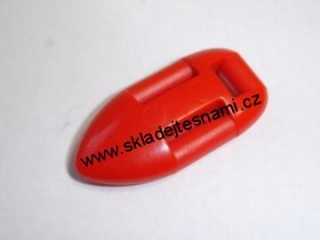 F238 LEGO HRANÝ DÍL PLOVÁK PRO ZÁCHRANÁŘE ČERVENÝ