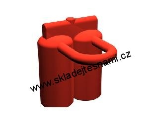 F329 LEGO HRANÉ POTÁPĚČSKÉ BOMBY ČERVENÉ