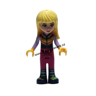 LN877 LEGO NOVÁ MINIFIGURKA FRIEDS V TEPLÁKOVÉ SOUPRAVĚ