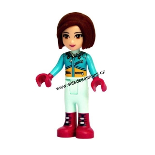 LN1016 LEGO NOVÁ MINIFIGURKA FRIENDS HNĚDÉ MIKÁDO