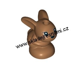 X27 LEGO SVĚTLE HNĚDÝ MALÝ KRÁLÍČEK DÍTĚ KRÁLÍK