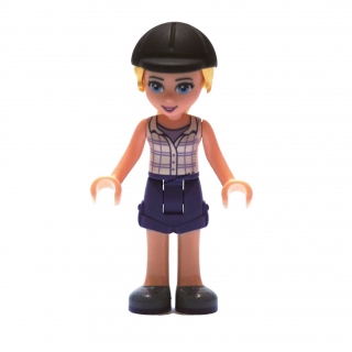 LN1122 LEGO NOVÁ MINIFIGURKA ŽOKEJA VE FIALOVÉ SUKNI