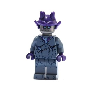 LN1192 LEGO NOVÁ MINIFIGURKA POSTAVA S FIALOVÝMI VLASY NEXO