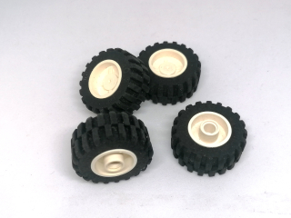 LH1223 LEGO HRANÁ KOLA BÍLÉ STŘEDY KOL PRŮMĚR 3 CM