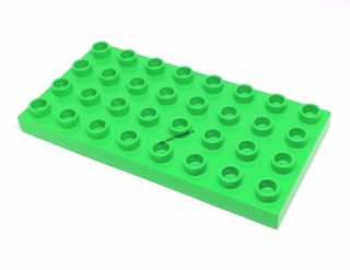 H388 DUPLO PODLOŽKA ZELENÁ 4X8NOPKŮ