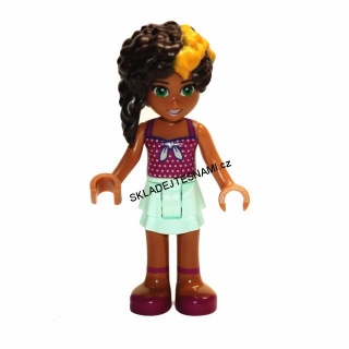LN1278 LEGO NOVÁ MINIFIGURKA FRIENDS EXOTICKÁ KRÁSKA
