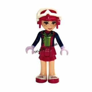 LN1302 LEGO NOVÁ MINIFIGURKA FRIENDS DÍVKA V ZIMNÍM OBLEČENÍ