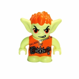 LN1375 LEGO NOVÁ MINIFIGURKA TROL SKŘET ORANŽOVÝ BARBLIN
