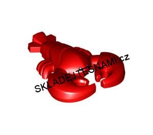 LH1297 LEGO HUMR ČERVENÝ RAK KRAB HUMR