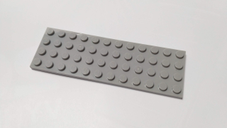 LH1323 LEGO HRANÁ PODLOŽKA DESTIČKA 4X12 ŠEDÁ