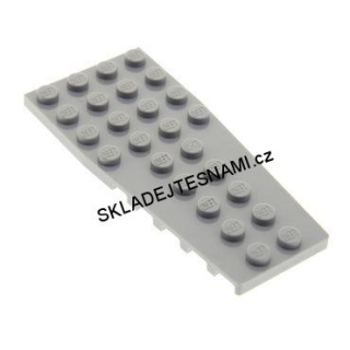 LH1342 LEGO HRANÁ PODLOŽKA DESTIČKA KŘÍDLO 4X9 NOPKŮ ZKOSENÁ NÁHODNÁ BARVA