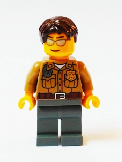 Lh460 LEGO HRANÁ MINIFIGURKA CITY ŠERIF