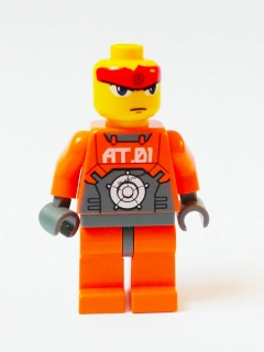 Lh498 LEGO HRANÁ MINIFIGURKA STAR WARS ORANŽOVÁ