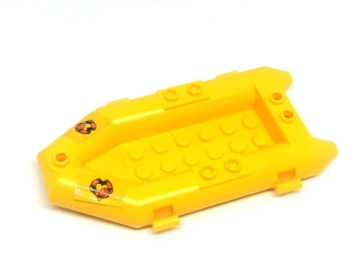 LH1397 LEGO HRANÝ ŽLUTÝ ČLUN DÉLKA 9 CM
