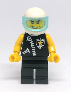 Lh579 LEGO HRANÁ MINIFIGURKA MOTORKÁŘ POLICIE