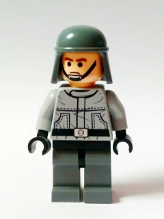 LH714 LEGO HRANÁ MINIFIGURKA STAR WARS ŠEDÁ
