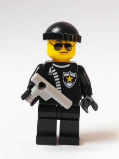 LH783 LEGO HRANÁ MINIFIGURKA POLICISTA S ŠEDOU PISTOLÍ