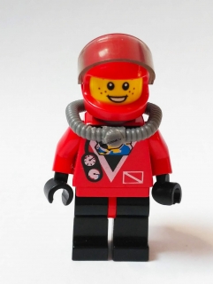LH801 LEGO HRANÁ MINIFIGURKA POTÁPĚČ