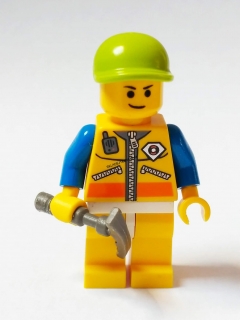 LH813 LEGO HRANÁ MINIFIGURKA MUŽ S CEPÍNEM