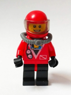 LH819 LEGO HRANÁ MINIFIGURKA POTÁPĚČ Z PONORKY