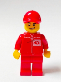 LH837 LEGO HRANÁ MINIFIGURKA POŠŤÁK