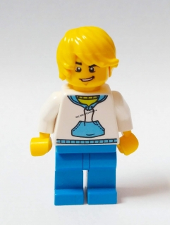 LH838 LEGO HRANÁ MINIFIGURKA BLONĎÁK