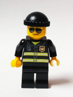 LH842 LEGO HRANÁ MINIFIGURKA HASIČ POLICISTA