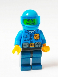 LH874 LEGO HRANÁ MINIFIGURKA POLICISTA MOTORKÁŘ