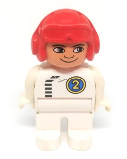 H460 DUPLO HRANÁ FIGURKA MOTORKÁŘ STARŠÍ TYP