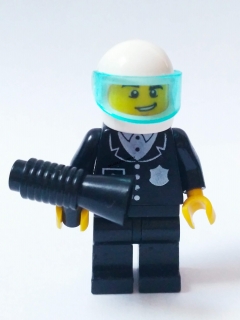 LH893 LEGO HRANÁ MINIFIGURKA POLICISTA S MEGAFONEM