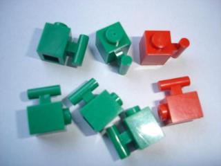 LH204 LEGO HRANÉ KOSTIČKY S DRŽÁČKEM 10 KS