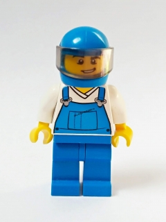 LH1082 LEGO HRANÁ MINIFIGURKA OPRAVÁŘ MOTOREK
