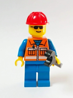 LH1083 LEGO HRANÁ MINIFIGURKA OPRAVÁŘ S MONTÁŽNÍM KLÍČEM