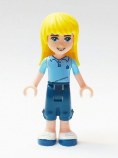 LN1956 NOVÁ MINIFIGURKA FRIENDS BLOND V JACHTAŘSKÉM