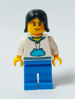 LH1145 LEGO HRANÁ MINIFIGURKA V MIKINĚ