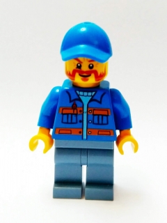 LH1182 LEGO HRANÁ MINIFIGURKA DĚLNÍK